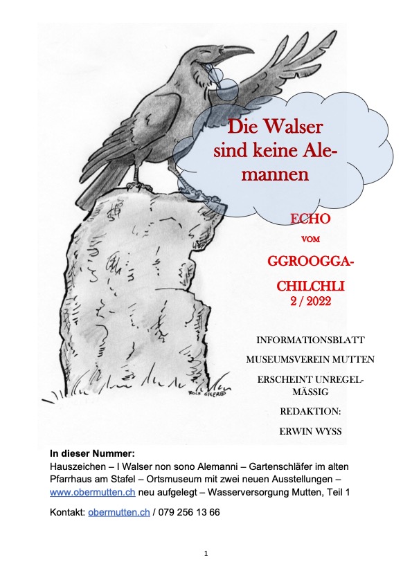 ECHO VOM GGROOGGACHILCHLI 2 / 2022